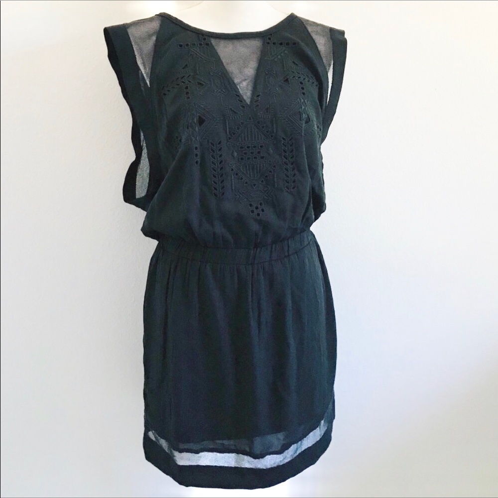 KIIND OF EMBROIDERED SUMMER MINI DRESS
